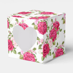 Floral Print Gastgeschenk Box Geschenkschachtel