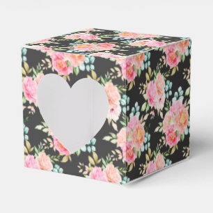Floral Print Gastgeschenk Box Geschenkschachtel