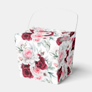 Floral Print Gastgeschenk Box Geschenkschachtel