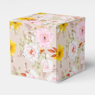 Floral Print Gastgeschenk Box Geschenkschachtel