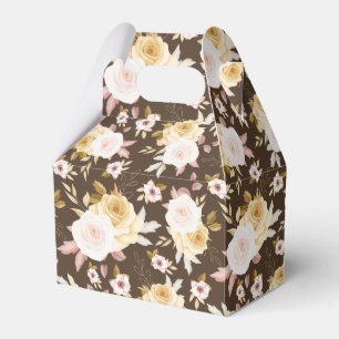 Floral Print Gastgeschenk Box Geschenkschachtel