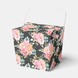 Floral Print Gastgeschenk Box Geschenkschachtel