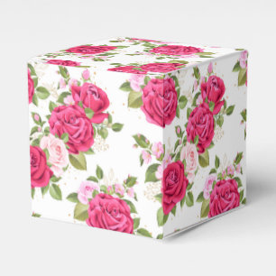 Floral Print Gastgeschenk Box Geschenkschachtel