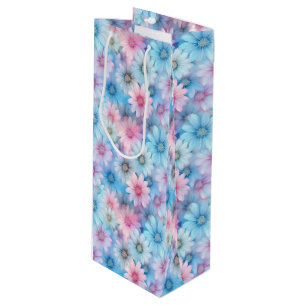 Floral Print Geschenktasche Geschenktüte Für Weinflaschen