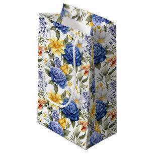 Floral Print Geschenktasche Kleine Geschenktüte