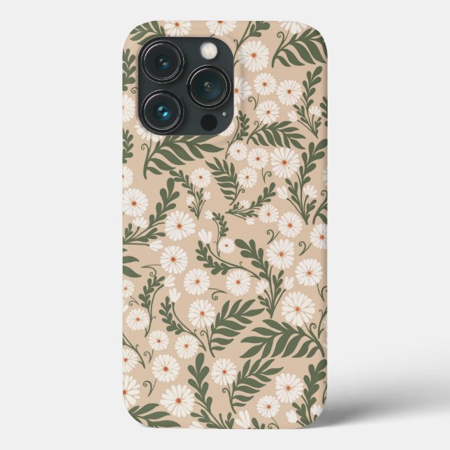 Floral Print Phone Case (Rückseite)