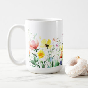 Floral Print Romantisches Geschenk 🌹 Kaffeemaschi Kaffeetasse