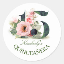 Floral Quinceanera