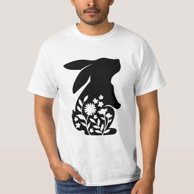 Floral Rebit T-Shirt (Vorderseite)