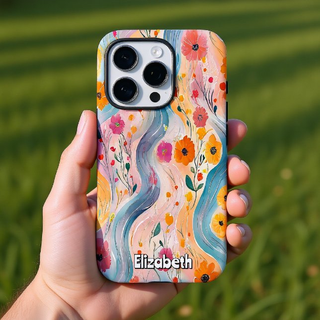 Floral River Pattern Case-Mate iPhone Hülle (Von Creator hochgeladen)