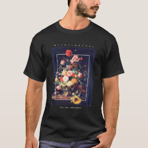 Floral Rose Art Blume Streetwear Lässig T-Shirt
