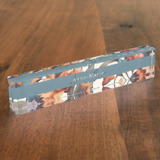 Floral rustikal Vintag elegant stilvoll Namensplakette