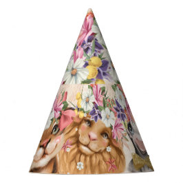 Floral Safari Wilone Baby Dusche Gold Partyhütchen