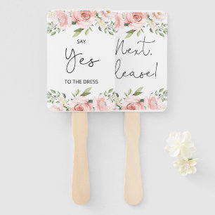 Floral sagen Ja zu den Kleidungskarten Handfächern Fächer