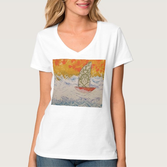 Floral Sail T - Shirt (Vorderseite)