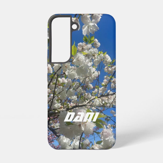 Floral Samsung Handy Fall Galaxy Hülle (Rückseite)