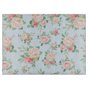 floral schneidebrett