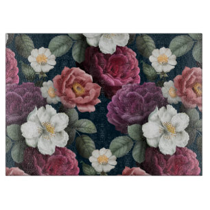 floral schneidebrett
