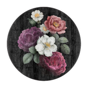 floral schneidebrett