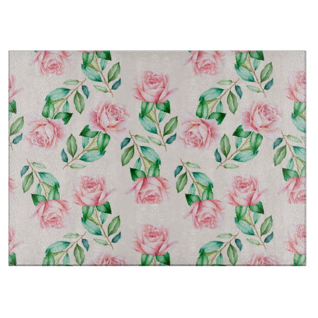 floral schneidebrett (Vorderseite)