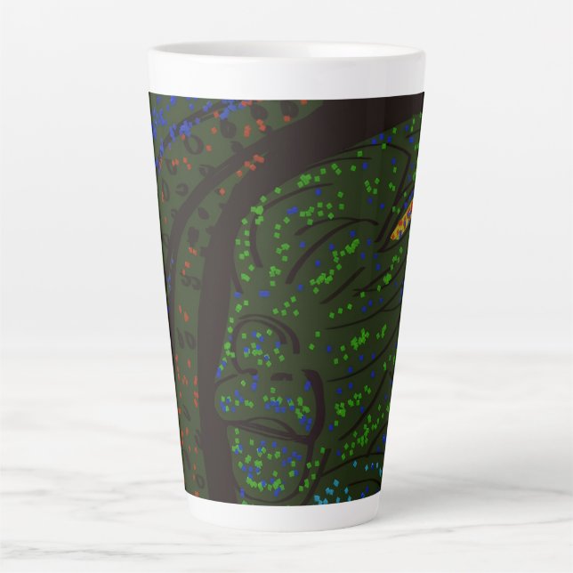 Floral Sea Monster Milchtasse (Vorderseite)