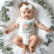 Floral Sea Turtle Baby Dusche