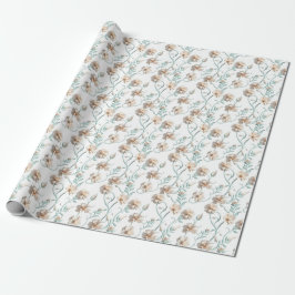 Floral Serenity Geschenkpapier