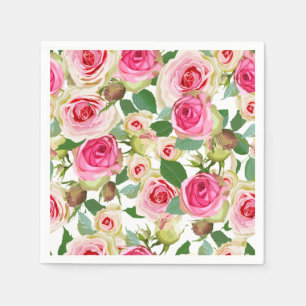 floral serviette