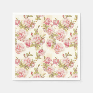 floral serviette