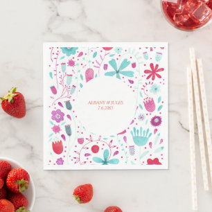 Floral Serviette