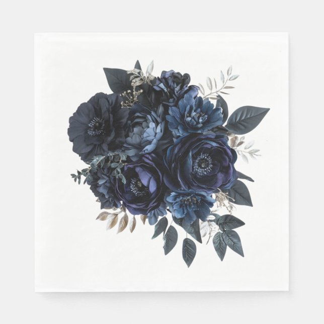 floral serviette (Vorderseite)