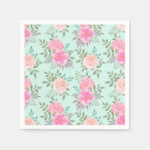 floral serviette