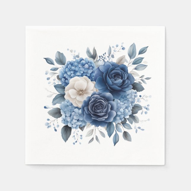 floral serviette (Vorderseite)