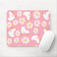 Floral Skate Roller Skaten Muster rosa