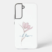 Floral Sketch Aquarell Personalisiert