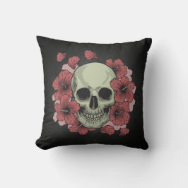 Floral Skull Dia de los Muertos | Dekokissen