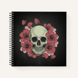 Floral Skull Dia de los Muertos | Notizbuch