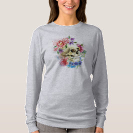 Floral Skull Dia de los Muertos | Sleeve Shirt