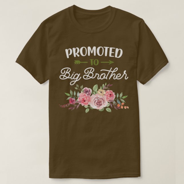 Floral Son fördert Big Brother Pregnancy Reveal B T-Shirt (Design vorne)