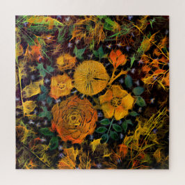 Floral Sparks Puzzle