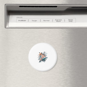 Floral Spirit Kreaturen - Tier Silhouettes with Magnet