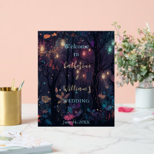 Floral Spray Fantasy Art Wedding Acrylschild