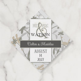 Floral Sprigs Moderne, einfache Elegante Inspirivi Geschenkanhänger