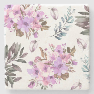 floral steinuntersetzer