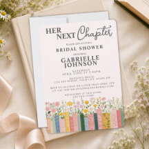 Floral Storybook Ihr nächstes Kapitel Brautparty