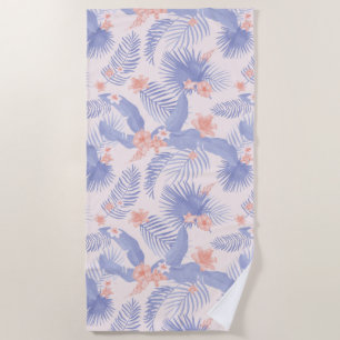 floral strandtuch