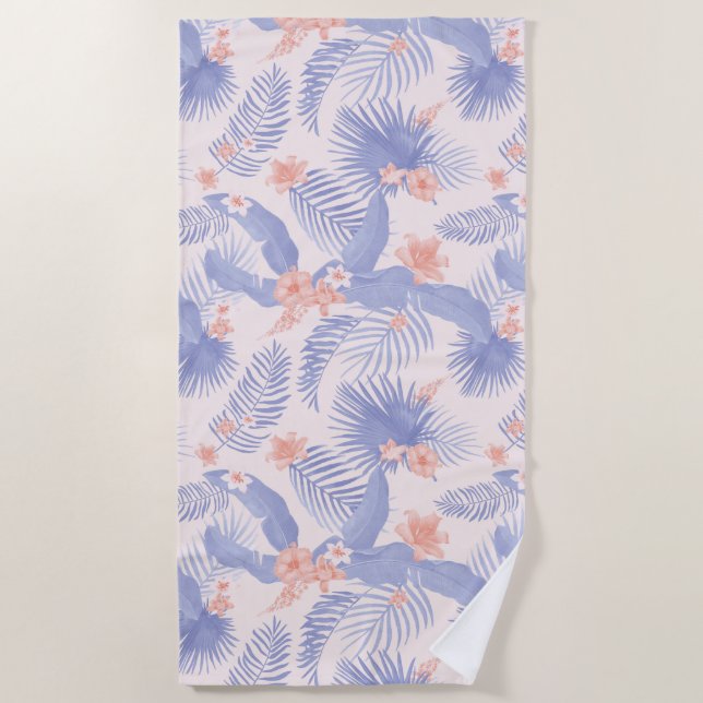 floral strandtuch (Vorderseite)