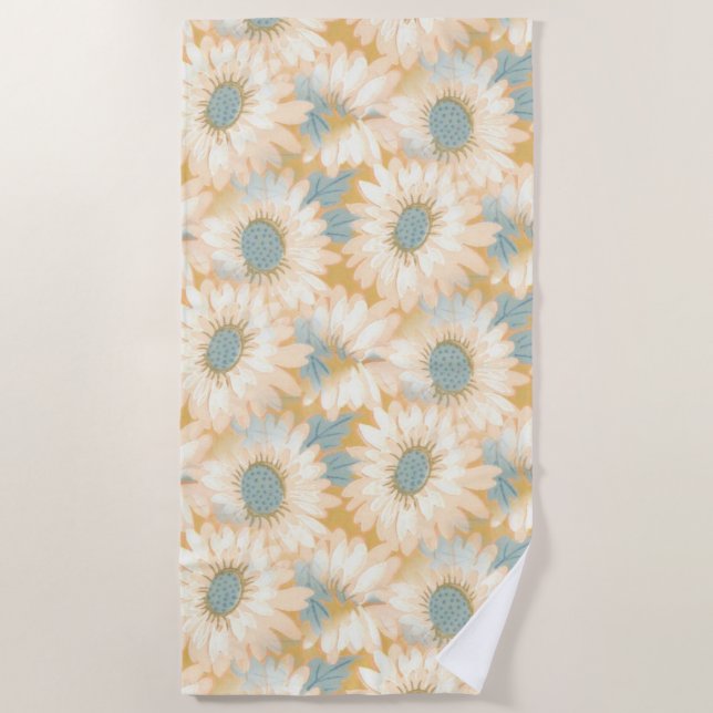 floral strandtuch (Vorderseite)