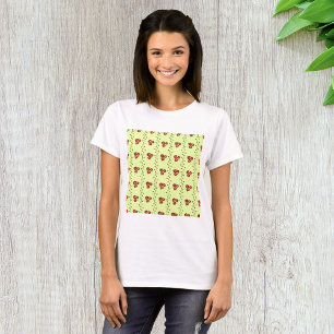 Floral Stripes T - Shirt