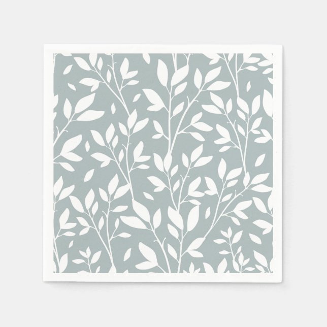 Floral Stylish Napkins Serviette (Vorderseite)